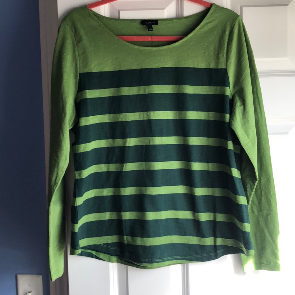 Talbots women’s striped shirt